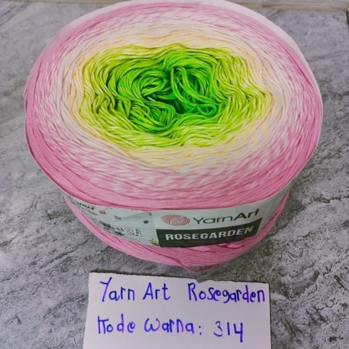 

Yarn Art Rosegarden 314