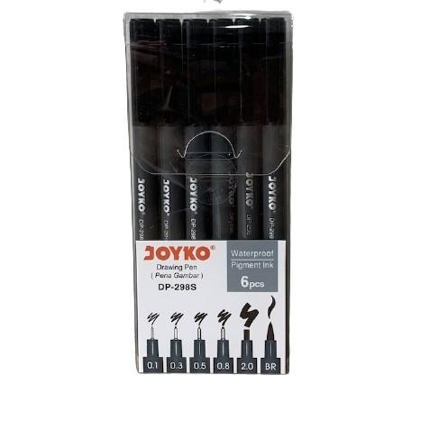 

Drawing Set Dp-298S Isi 6 Waterproof A Gambar Balpoint Ballpoint Gambar Sketsa Brush Grosir