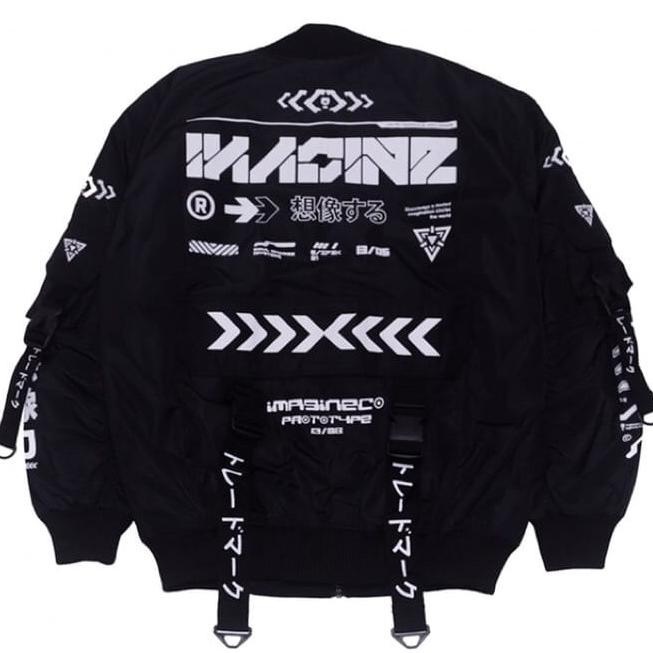 READY STOCK JAKET BOMBER TECHWEAR PROTO VERSION (ORIGINAL EXCLUSIVE) 