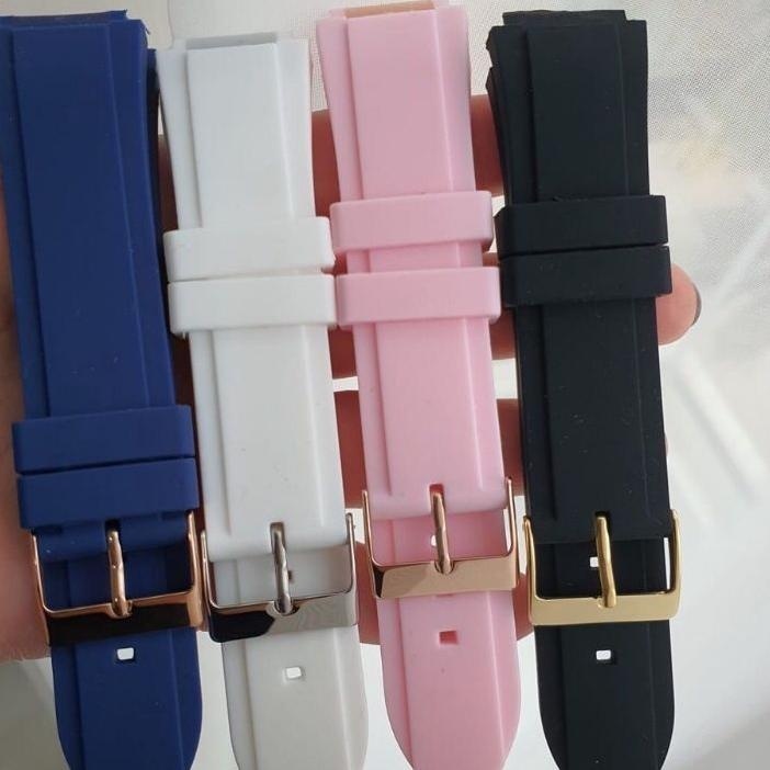 Strap Rubber Tali Karet Guess W1048G2 W1049G2 W1094L2 W1049G1 W1049G3 W1049G5 W1049G6 W1053L1 W1053L