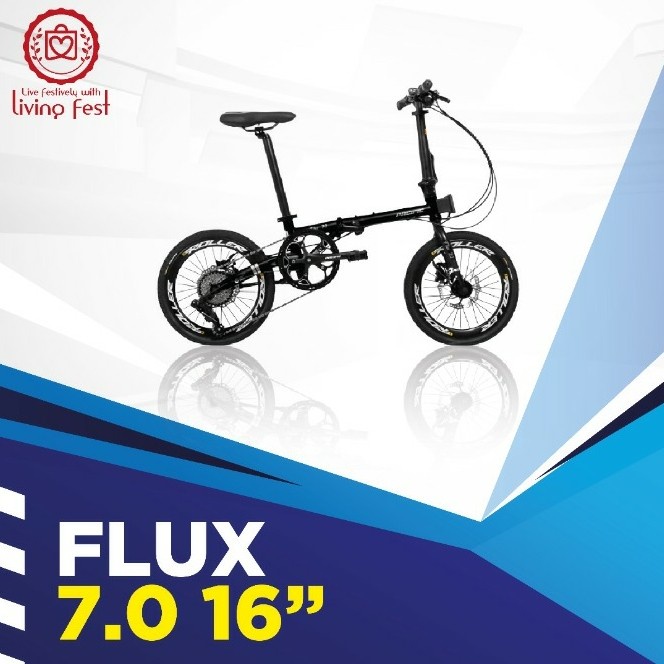 [Original] Sepeda Lipat Pacific Flux 7.0 Terbatas