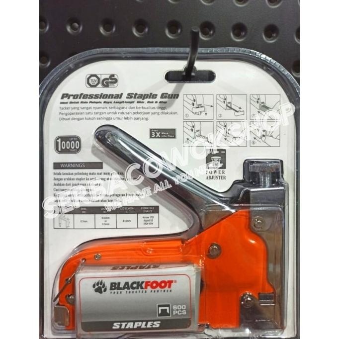 

Blackfoot Mesin Tembak Heavy Duty Staples Jok Tacker 4-14mm