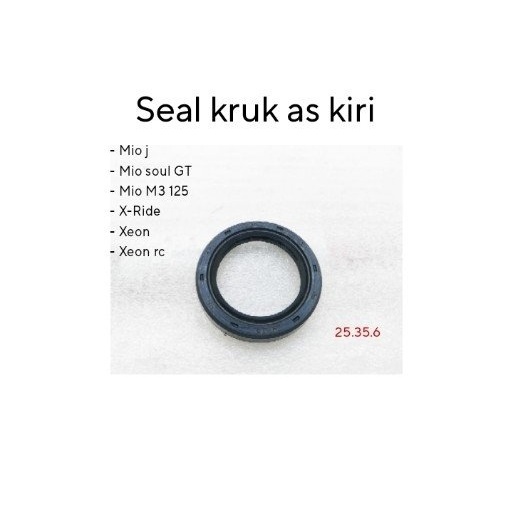 Sil Seal Kruk As Kiri Yamaha Mio J Mio Soul Gt Mio M3 125 X-Ride Xeon Xeon Rc 25 35 6 Barang Langka
