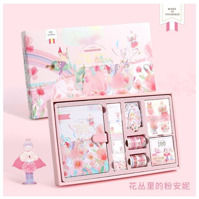 

Buku Agenda - Notebook Diary Set - Journal Kit Set - Agenda Aesthetic