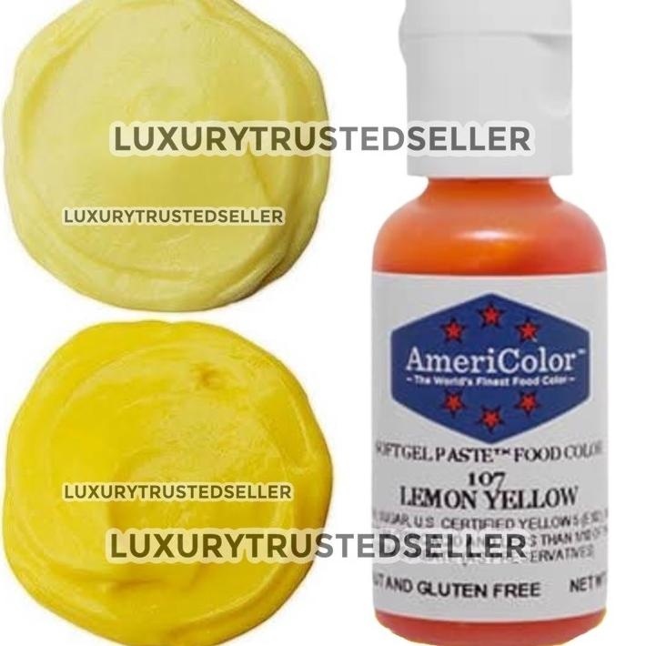 

Americolor Softgel Paste Lemon Yellow 0.75 Oz