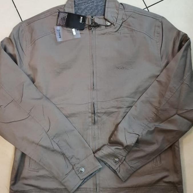 NEW PRODUK JAKET BOSS KATUN BOLAK BALIK IMPORT JUMBO 