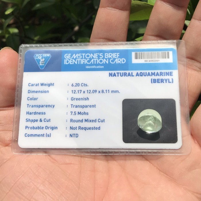 [Baru] Batu Natural Aquamarine Beryl Limited