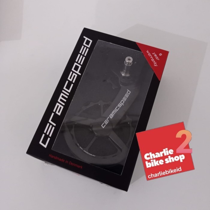 [Original] Ceramic Speed Ospw Alloy Shimano Da9100  Ult8000 - Black Coated Berkualitas