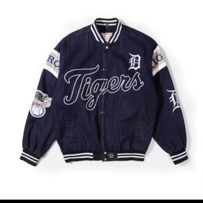 ✅New Jaket Pria Vintage Detroit Tigers Limited By Jeff Hamilton Original Diskon