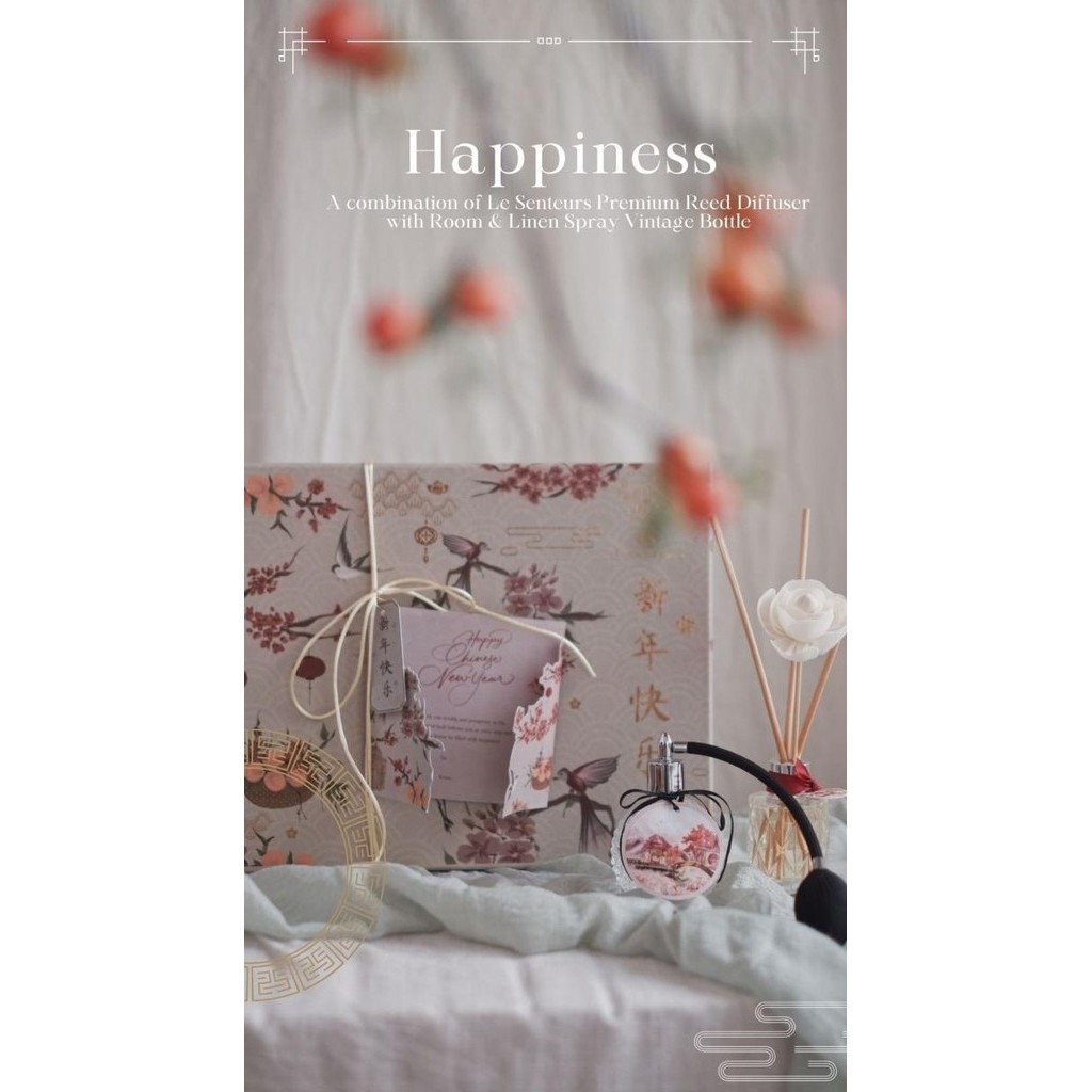 

New Le Senteurs Happiness | Imlek Hampers / Parsel Kue / Sincia Cny Terbaik