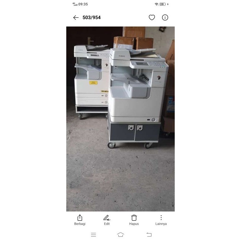 mesin fotocopy canon ir 2520