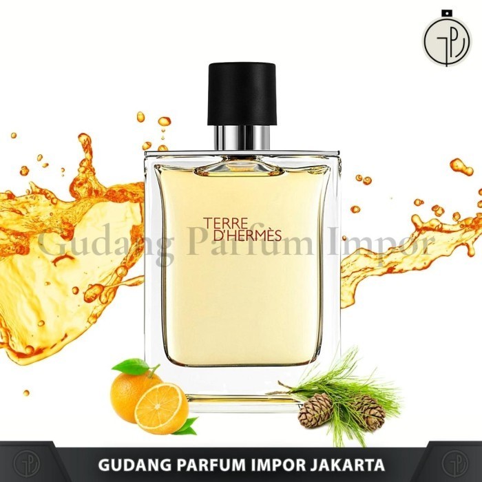 ✅New Ori Parfum Hermes Terre D'Hermes Edt 100 Ml Tester Terbatas
