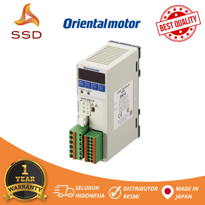 ✅Ori Oriental Motor Speed Control Motor 90W Single Phase 230Vac Dscd90Ec Terbaru