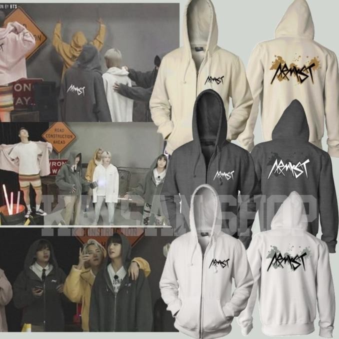 BIG SALE JAKET ZIPPER BTS JUNGKOOK ARMYST DTF PRINT 