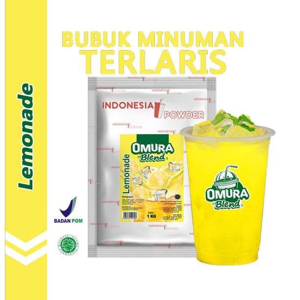 

Trendy Bubuk Minuman Rasa Lemonade/Lemon 1 KG Omura Blend !