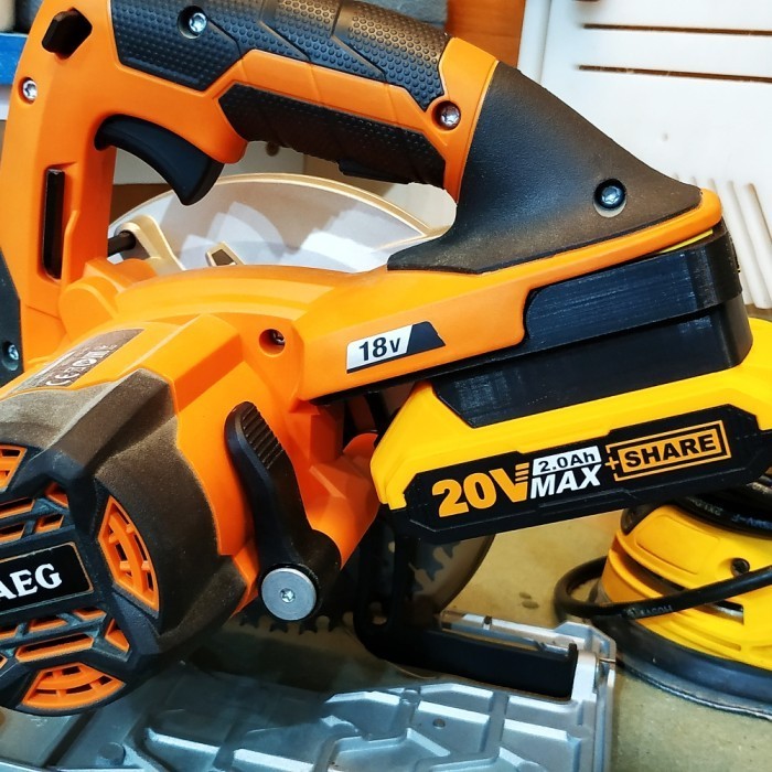 MANTAPP Adapter baterai INGCO - AEG