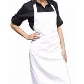 Terbaik Apron/celemek - putih