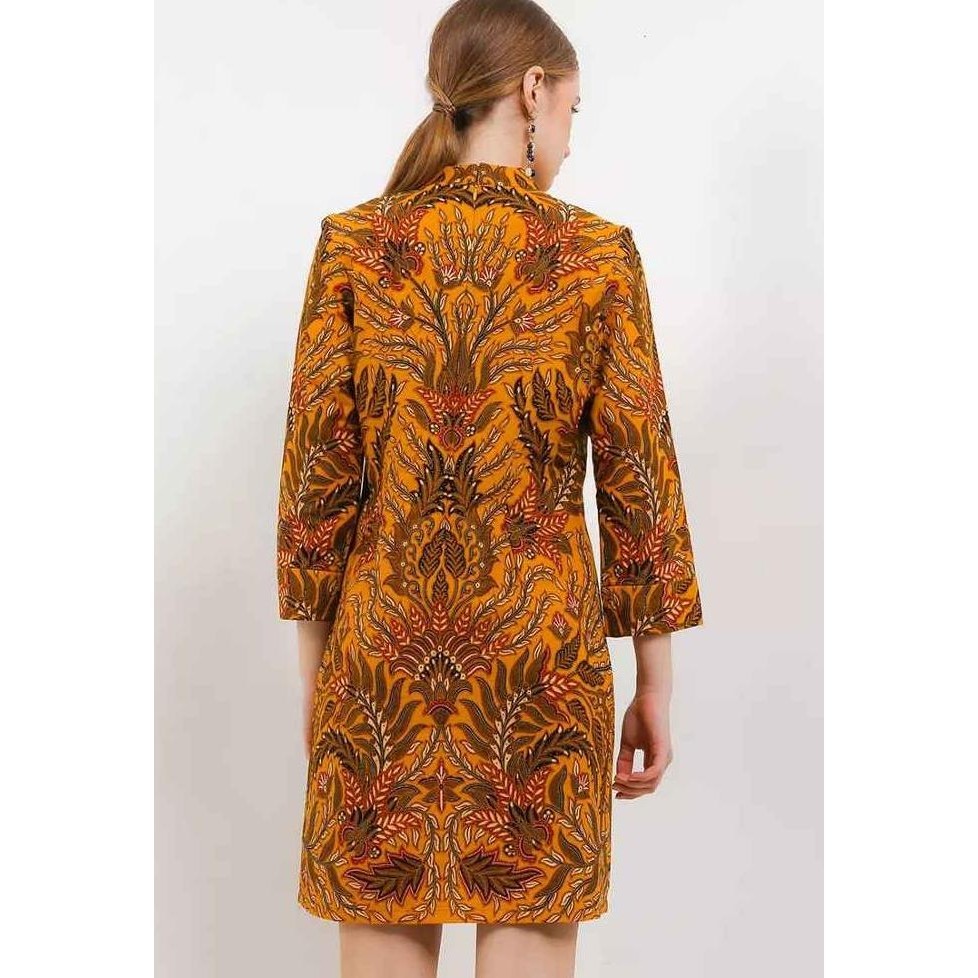 Big Sale Dress Batik Wanita Danar Hadi R1 Katun Batik Print Sekar Junjung Draja Terbaik