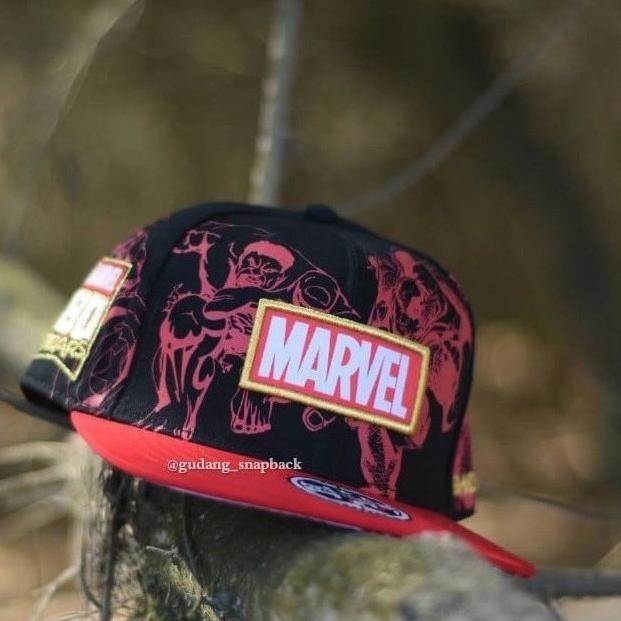 Topi Snapback Marvel Original Import-Hat