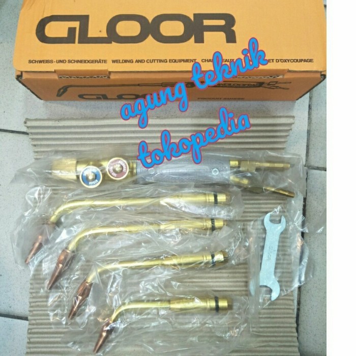 ✨New Welding Torch Gloor Original Switzerland Tang Las Karbit Acetylene Limited