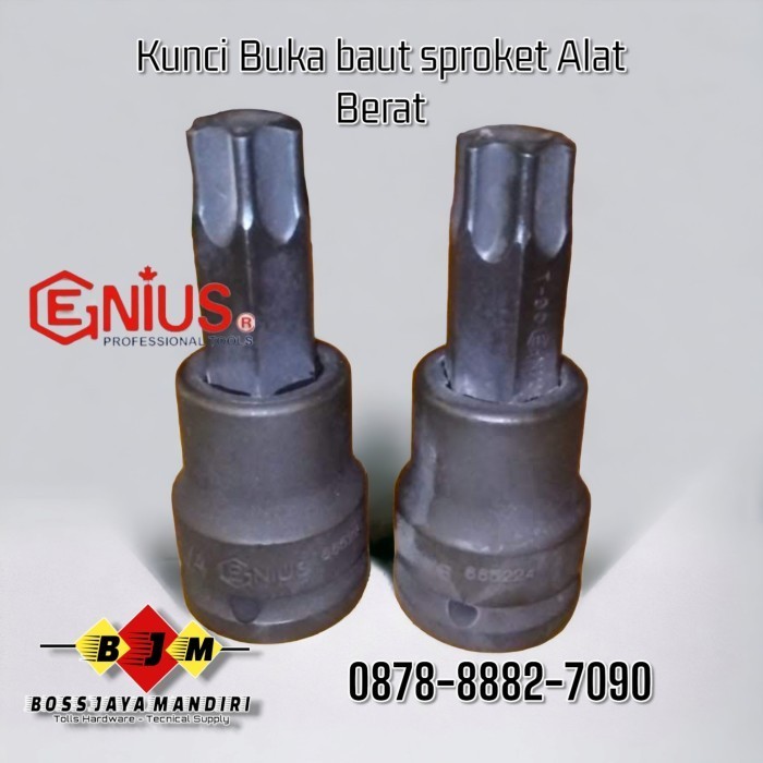 ✨New Ori Kunci Sok Bintang T90/ Alat Buka Baut Sprocket Alat Berat Terbaru