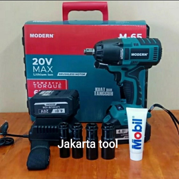 ✨New Ori Mesin Buka Baut Mobil Motor Modern M65 Impact Wrench Modern M 65 Limited