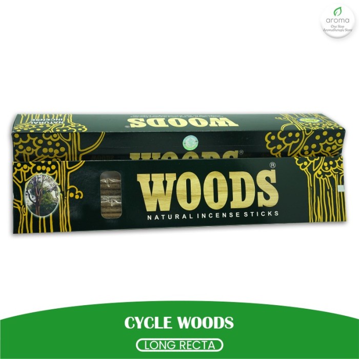 [Baru] Dupa India Aromaterapi Long Recta - Woods Terbatas