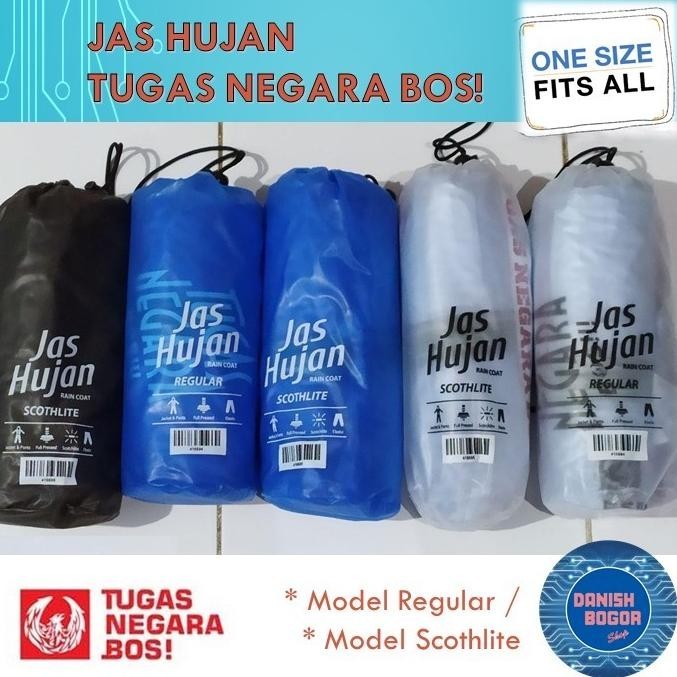 Jas Hujan Garuda - Tugas Negara Bos