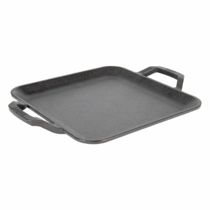 [New Ori] Lodge Cast Iron Chef Style Square Griddle Lc11Sgr Diskon