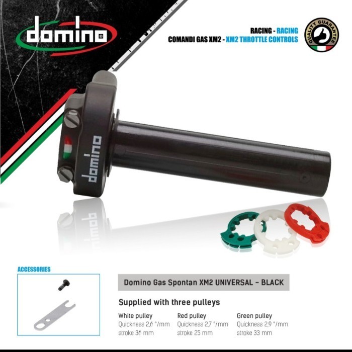 [New] Gas Spontan Domino Xm2 Original Italy Xmax Nmax Aerox Pcx Adv Cbr Berkualitas