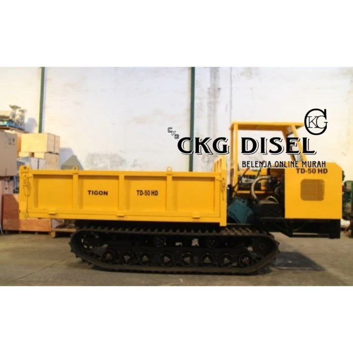 [New] Alat Angkut Sawit / Mini Dummper Crawler Tigon Td-50Hd Td-50 Hd Berkualitas