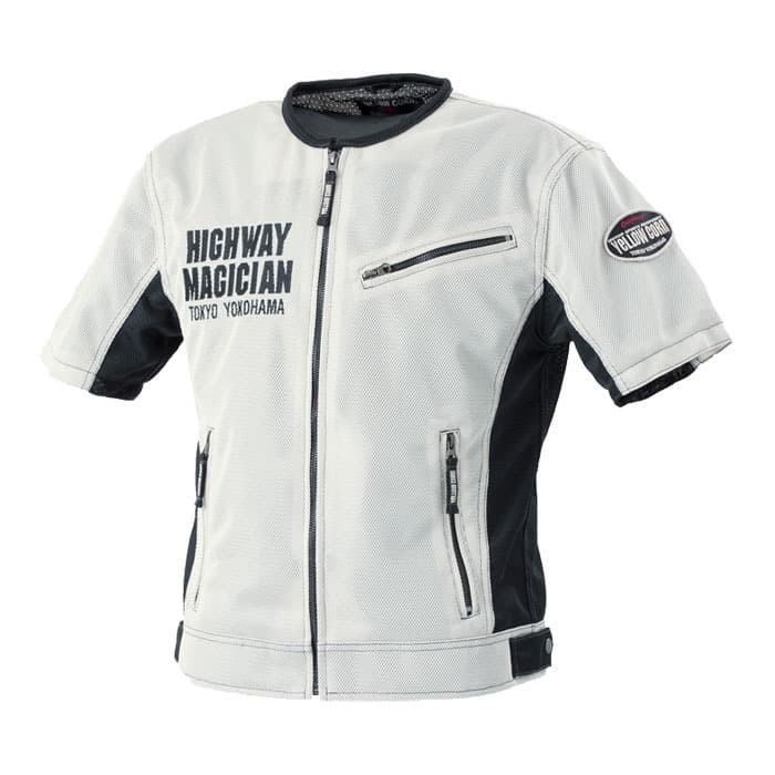 [New] Yellow Corn Jacket Ymt-001 Ivory Short Sleeve  Original  Yellow Corn Berkualitas