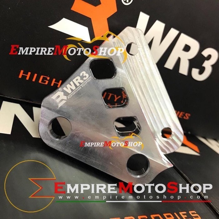 [Original] Bracket Braket Kaliper Wr3 Ninja 250 Fi Brembo 1 Pin 4 Piston Berkualitas