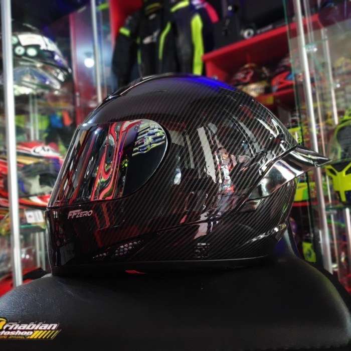 [New] Helm Rsv Ffzero Motif Carbon Paket Keren Terbatas