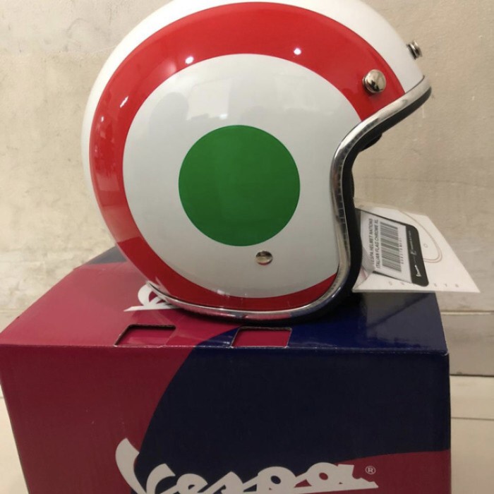 [Ori] Helm Original Vespa Model Warna 3 Warna Untuk Vespa Matic Limited
