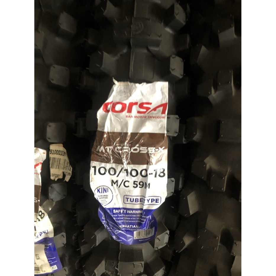 [Ori] Corsa Mt Cross X 100/100-18 Terbatas