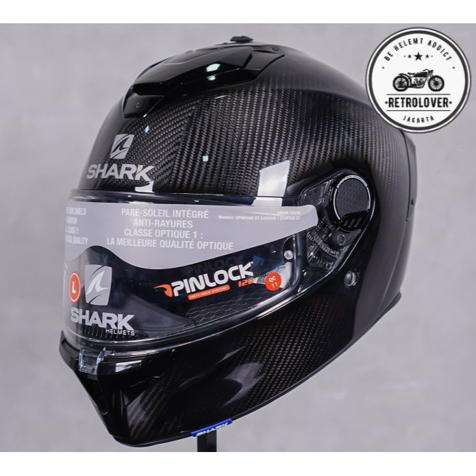 [Ori] Shark Spartan Gt Carbon Skin Gloss Helm Full Face Limited