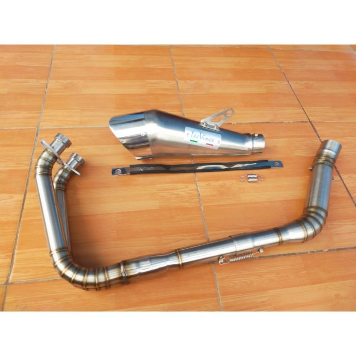 [Original] Knalpot Ninja Fi 2018 Ninja Karbu 250 Fi Leovince Cobra Titan 1 Berkualitas