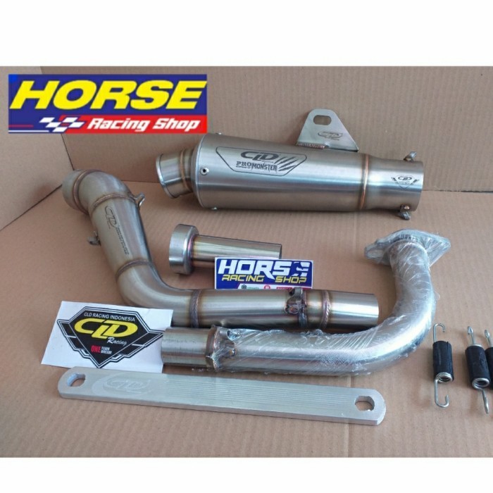 [Original] Knalpot Cld Racing Vario 125 Vario 150 Type Monster Pro Diskon