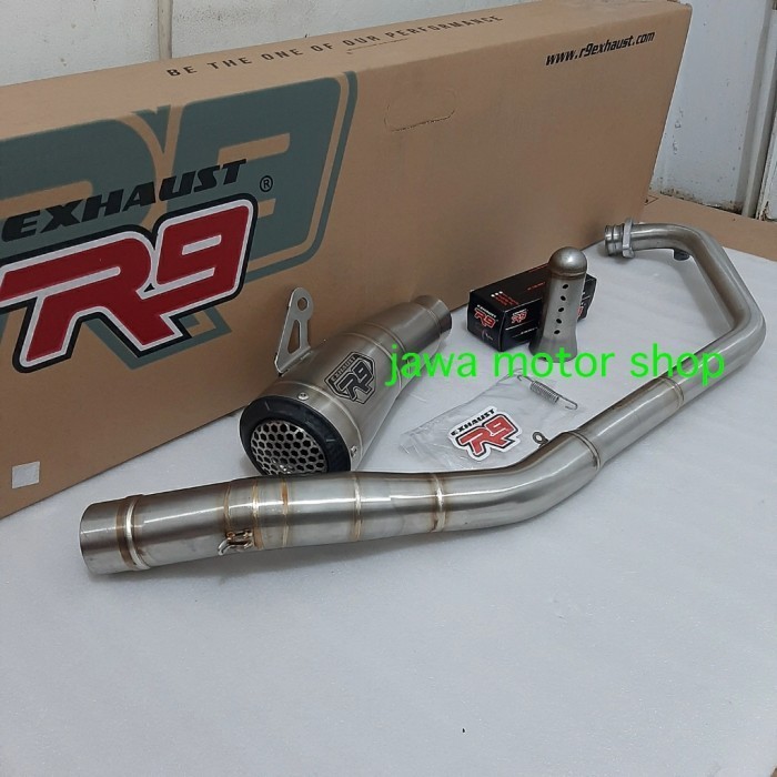 [Original] Knalpot R9 Gp Ss Series Cbr 150 Facelift K46 Knalpot Racing R9 Gp Ss Diskon
