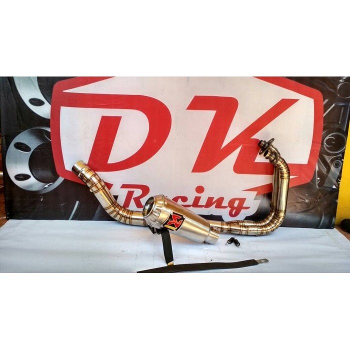 [Original] Knalpot Racing Yamaha Mt25 Akrapovic Gp Monster Fullsystem Terbatas