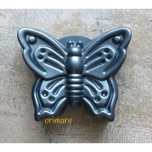 

[New Ori] Nordic Ware Butterfly Cake Pan Loyang Kue Terbatas