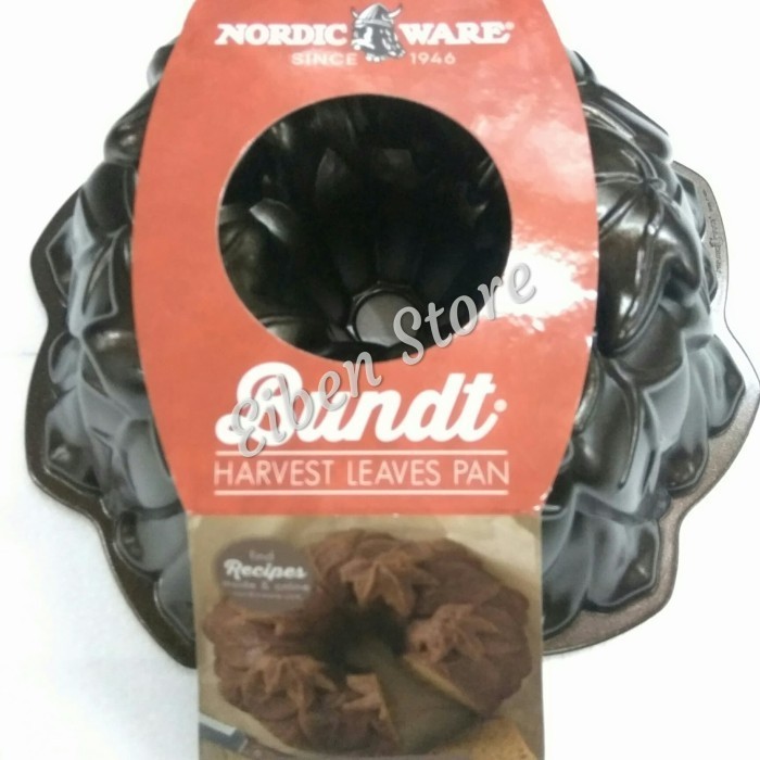 

[New Ori] Nordic Harvest Leaves Bundt Pan Diskon