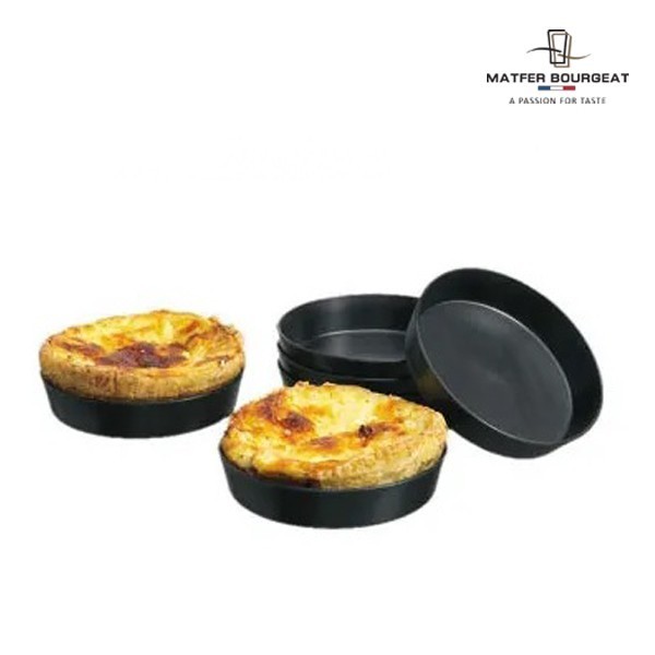 

[New Ori] Matfer Bourgeat Exoglass Quiche Mould 10Cm - 12Pcs Berkualitas