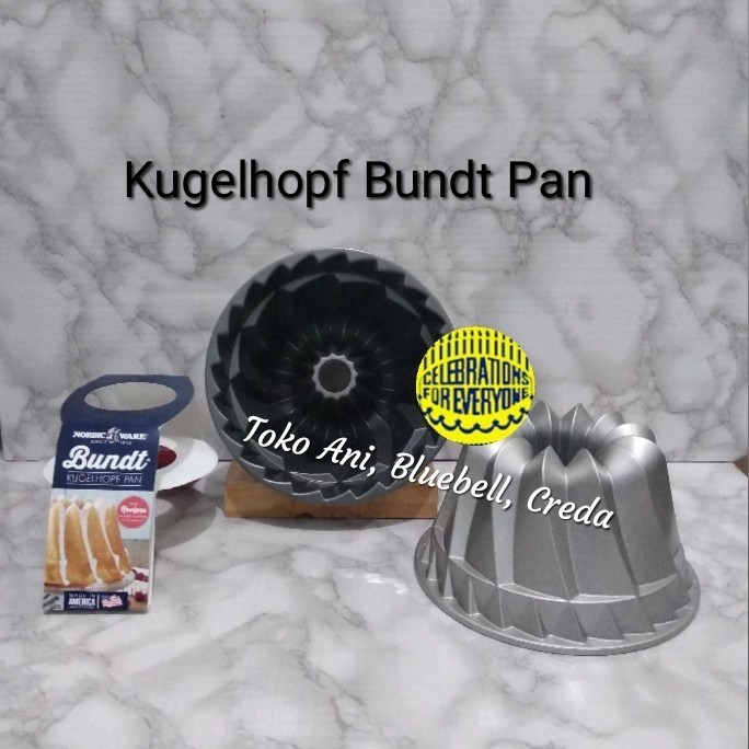 

[New Ori] Nordic Kugelhopf Bundt Pan Terbatas