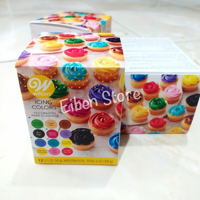 

[New Ori] Wilton Color Kit Set-12 X 05 Oz Terbatas