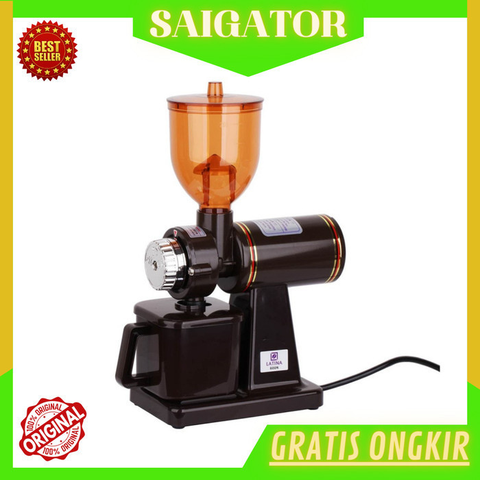 [New Ori] Grinder Biji Kopi Latina 600N Coffee Grinder Gilingan Gratis 1Kg Kopi Diskon