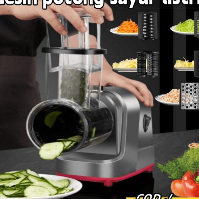 Alat Pemotong Sayuran Dan Buah Multifungsi Mesin Pemotong Sayuran Portable Alat Parut Vegetable Slic