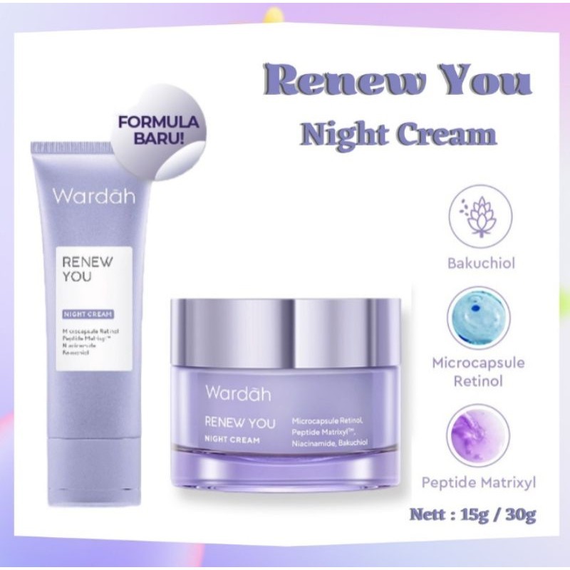 Wardah Renew You Anti Aging Night Cream