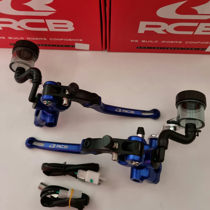 ✅Baru Master Rem Rcb S1 Radial Set Kanan Kiri Biru Diskon